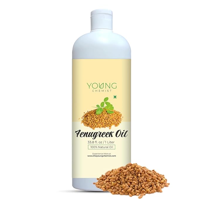 Young Chemist Fenugreek Oil bottle – natural solution for how to stop hair fall and regrow it naturally