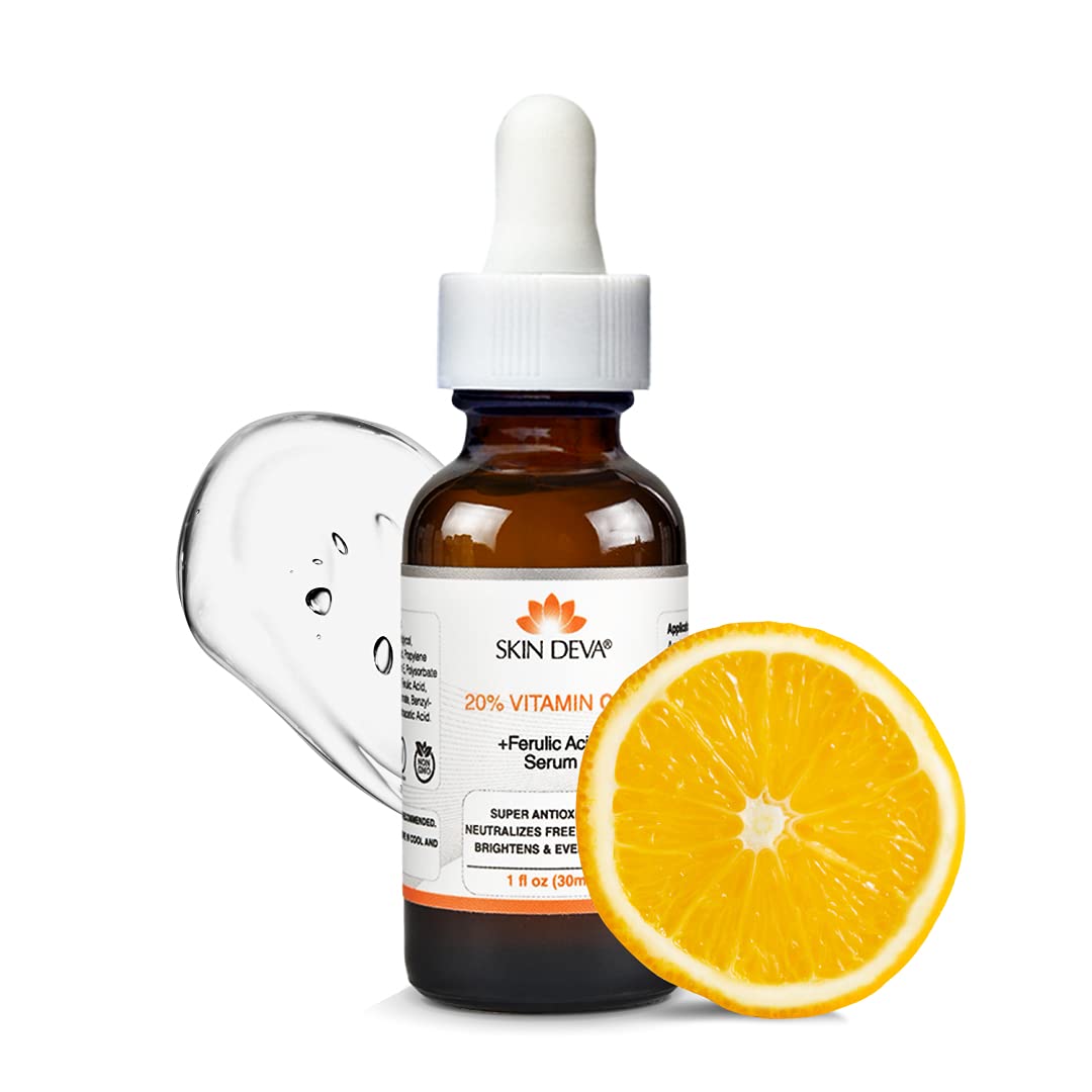 Skin Deva 20% Vitamin C Serum – Brightening Boost for Your Routine for Glowing Skin