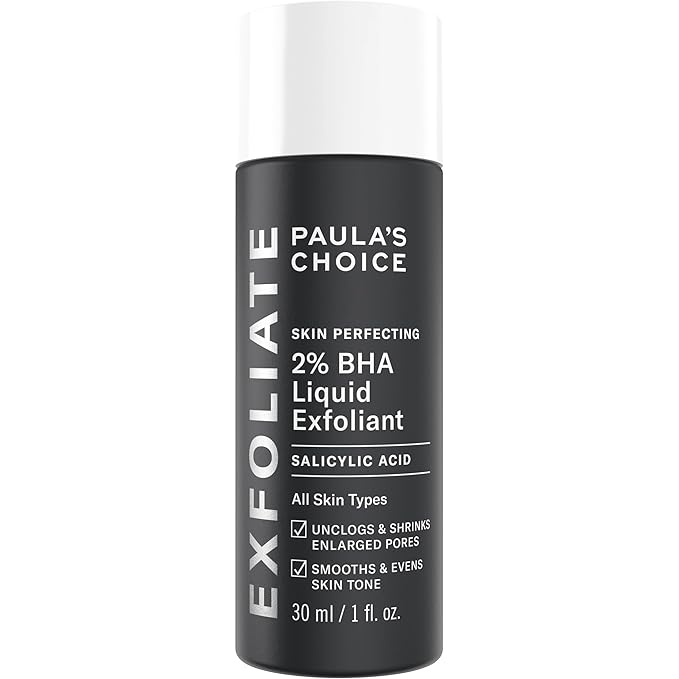 Paula’s Choice 2% BHA Liquid Exfoliant – Skincare for Oily Skin and Enlarged Pores