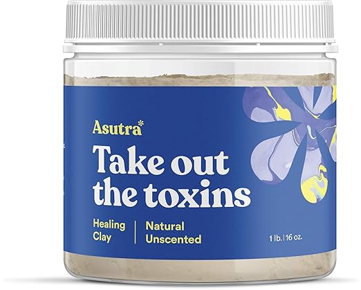Asutra Healing Clay for Detox – Natural Skincare for Oily Skin