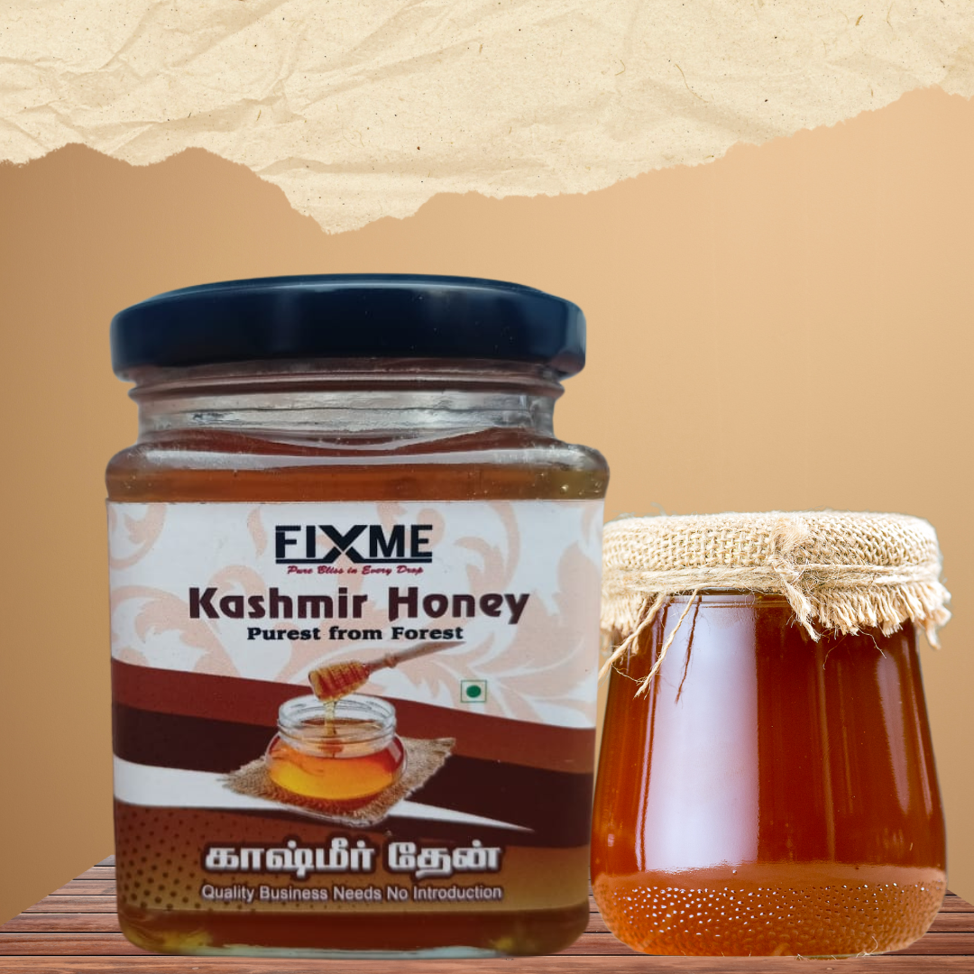 Fixme Kashmir Honey – Natural Ingredient for Home Remedies for Glowing Skin | yournatural.in