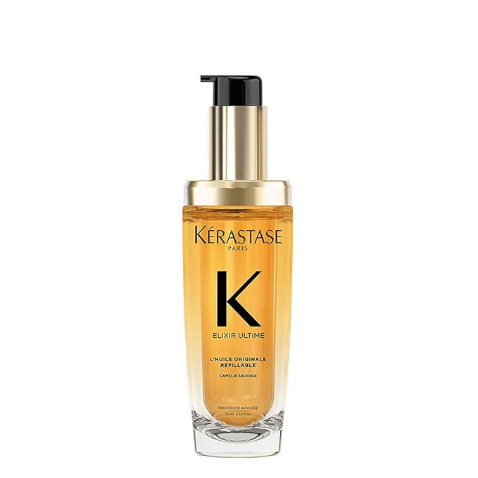 Kérastase Elixir Ultime Hair Oil – Premium Refillable Best Hair Oil for Men