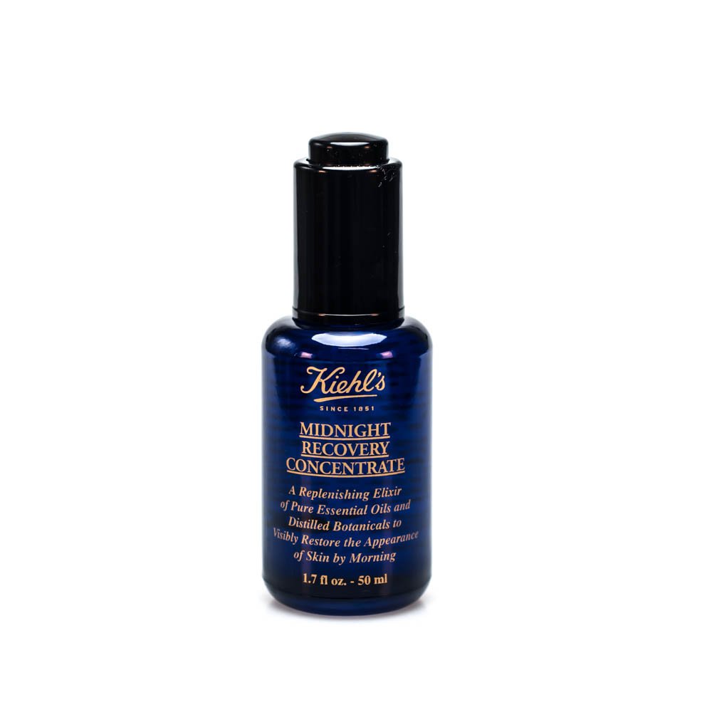 Kiehl’s Midnight Recovery Concentrate Bottle – Best Night Creams for Glowing Skin