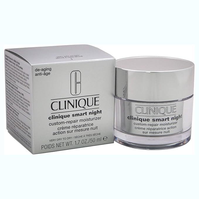 Clinique Smart Night Custom-Repair Moisturizer – Best Night Creams for Glowing Skin