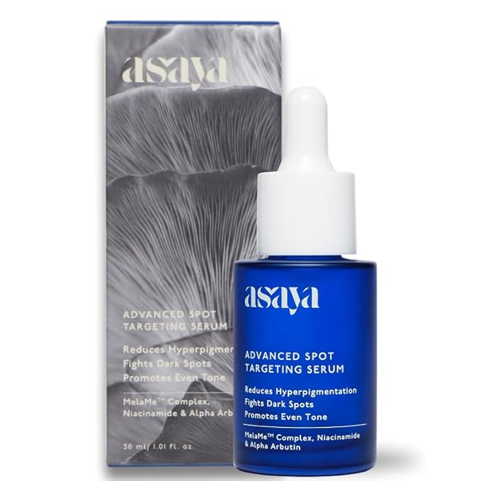 Asaya Advanced Spot Targeting Serum with MeLaMe Complex, Niacinamide, and Alpha Arbutin – 30ml for hyperpigmentation and dark spots