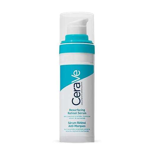 CeraVe Resurfacing Retinol Hydrating Serum for oily and acne-prone skin