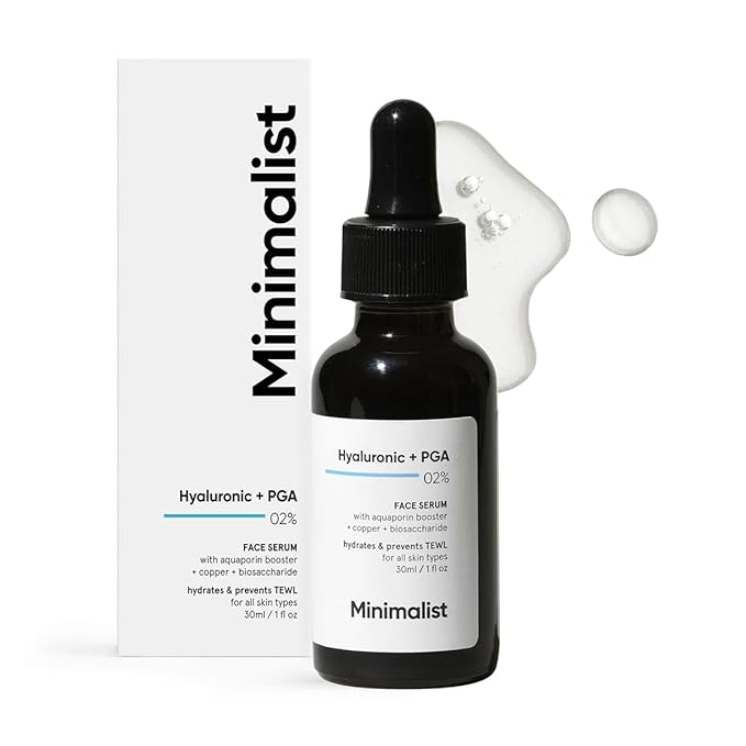 Minimalist Hyaluronic Acid Hydrating Serum for dry skin